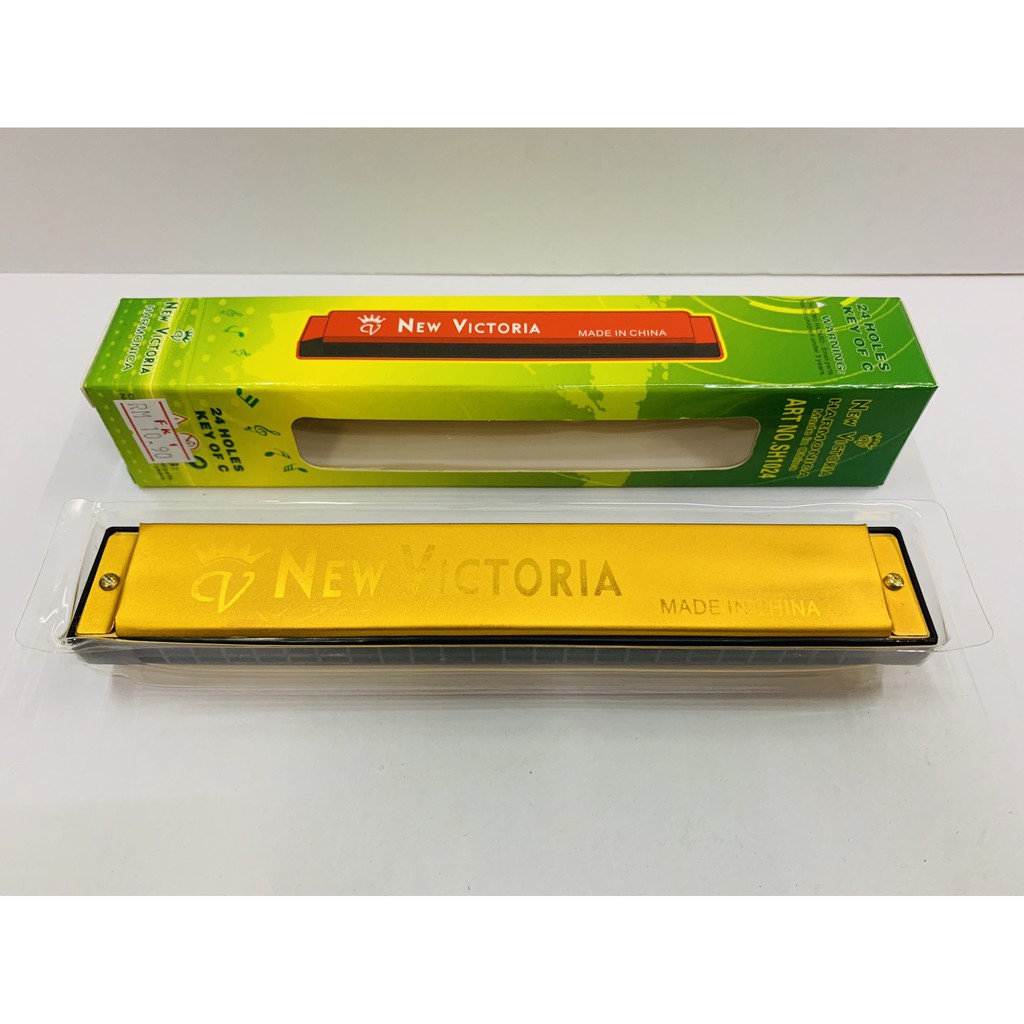 NEW VICTORIA HARMONICA 24 HOLES & 16 HOLES KEY OF C Shopee Malaysia
