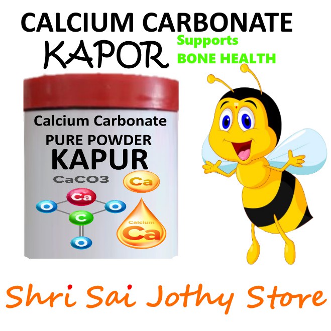 Calcium Carbonate Kapur Kapor Sirih Kalsium Karbonat Shri Sai