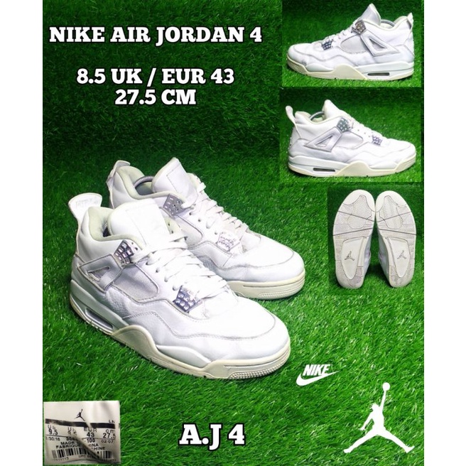 jordan 4 triple white