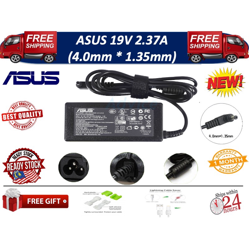  Chargeur Asus 19.5v 2.37A 4.0*1.35