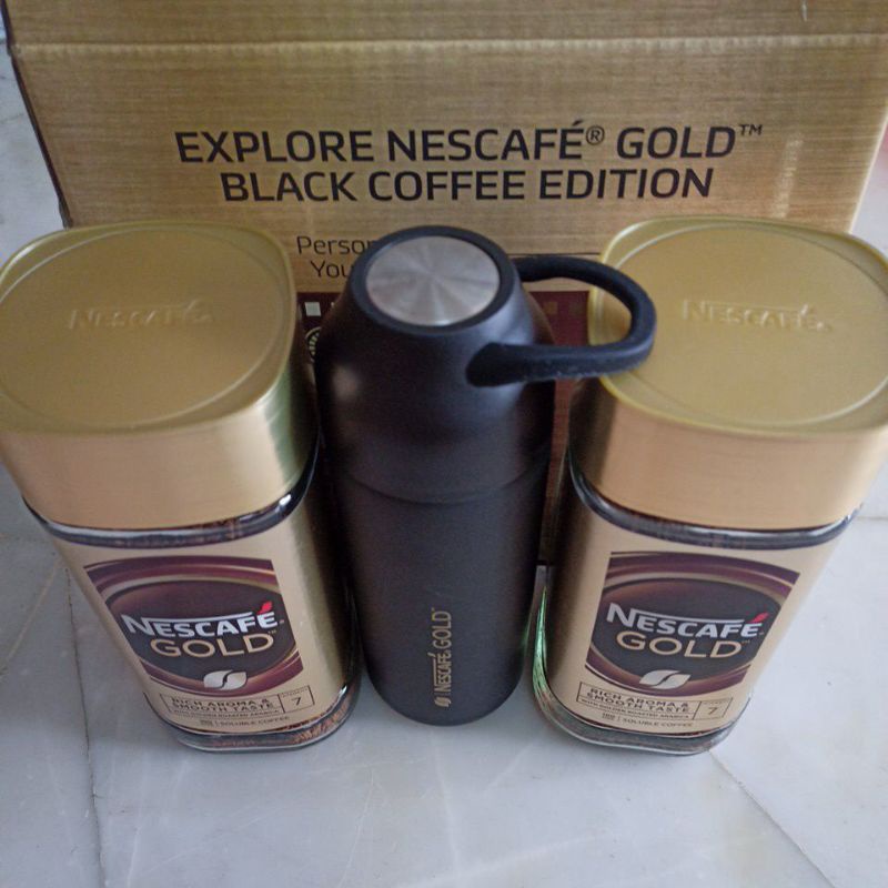 CNY Free Flask Promo] Nescafe Gold 200G Shopee Malaysia