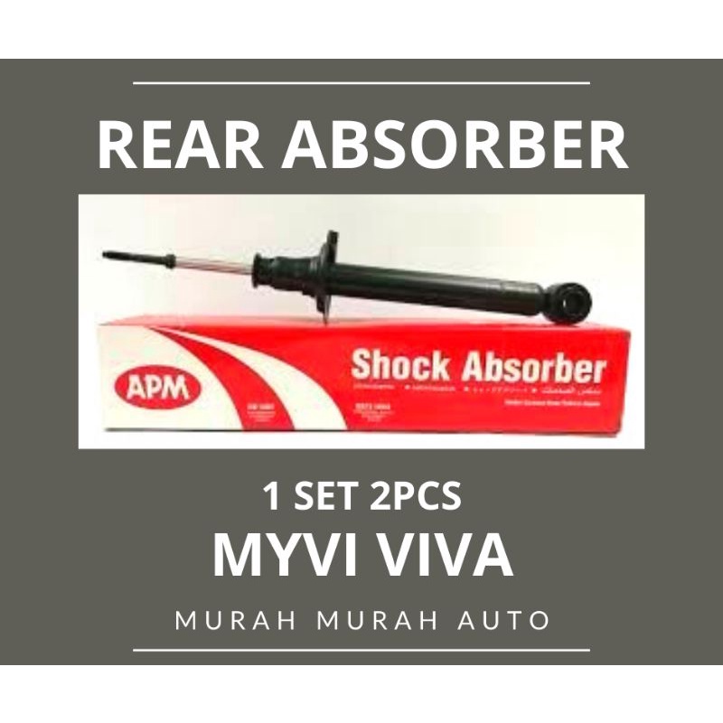 PERODUA MYVI 1ST MODEL VIVA REAR ABSORBER BELAKANG ABS | Shopee Malaysia