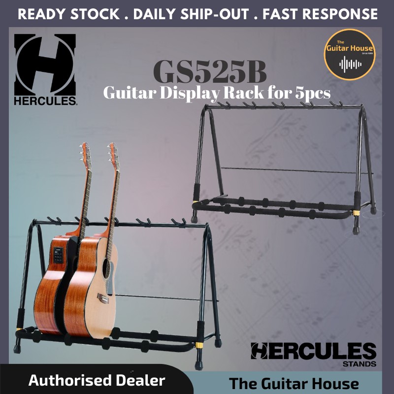 Hercules GS525B Guitar Display Rack for 5pcs Shopee Malaysia