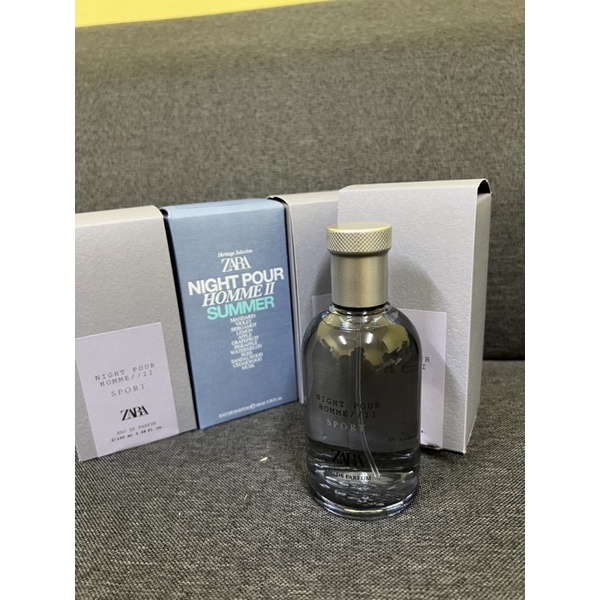 Zara Perfume Men Sport Heritage Selection Zara Night Pour Homme II