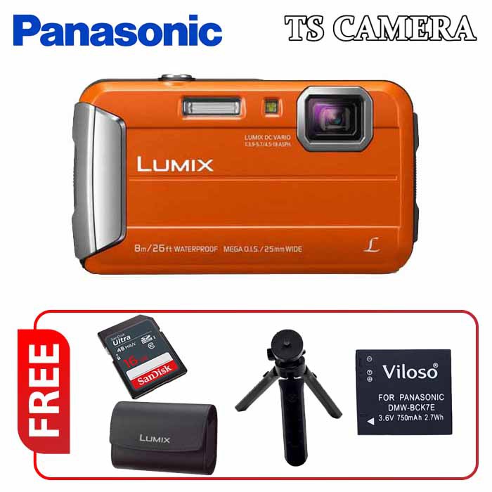 Panasonic Lumix DMC-FT30EB-A FT30/TS30 Waterproof Action