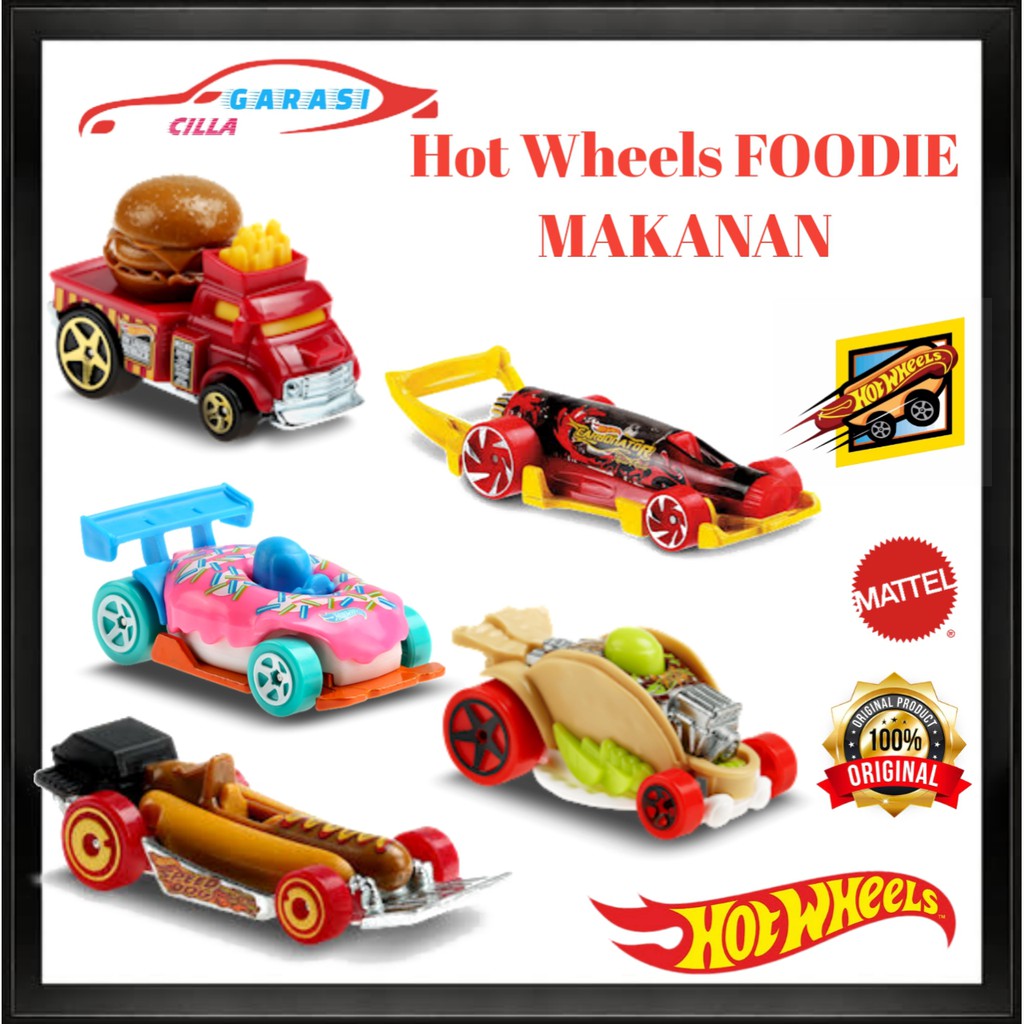 Hot Wheels Fast Foodie Hot Wheels Cute Eating Food Models | Shopee Malaysia