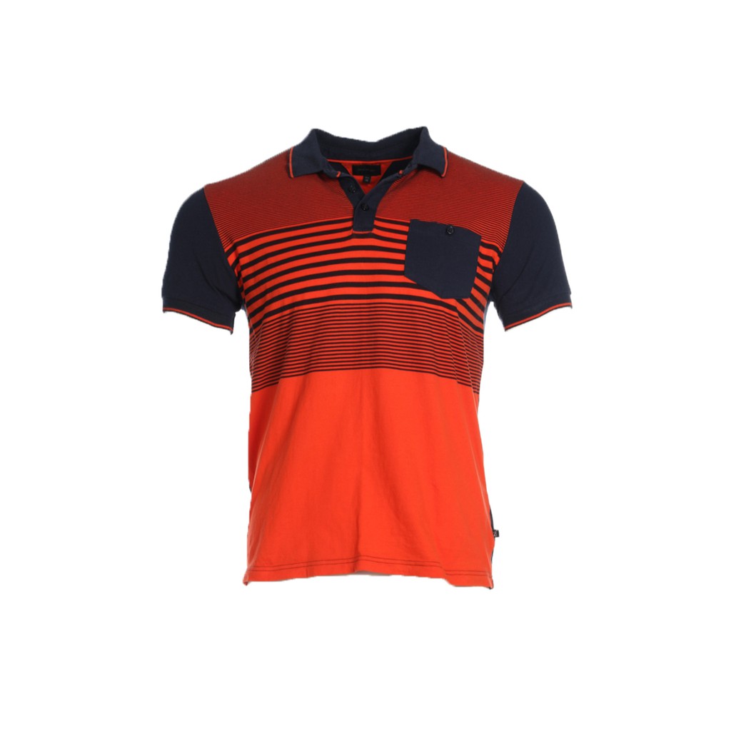 Orange colour outlet polo t shirt