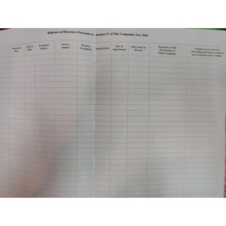 COMPANY REGISTER BOOK | Shopee Malaysia