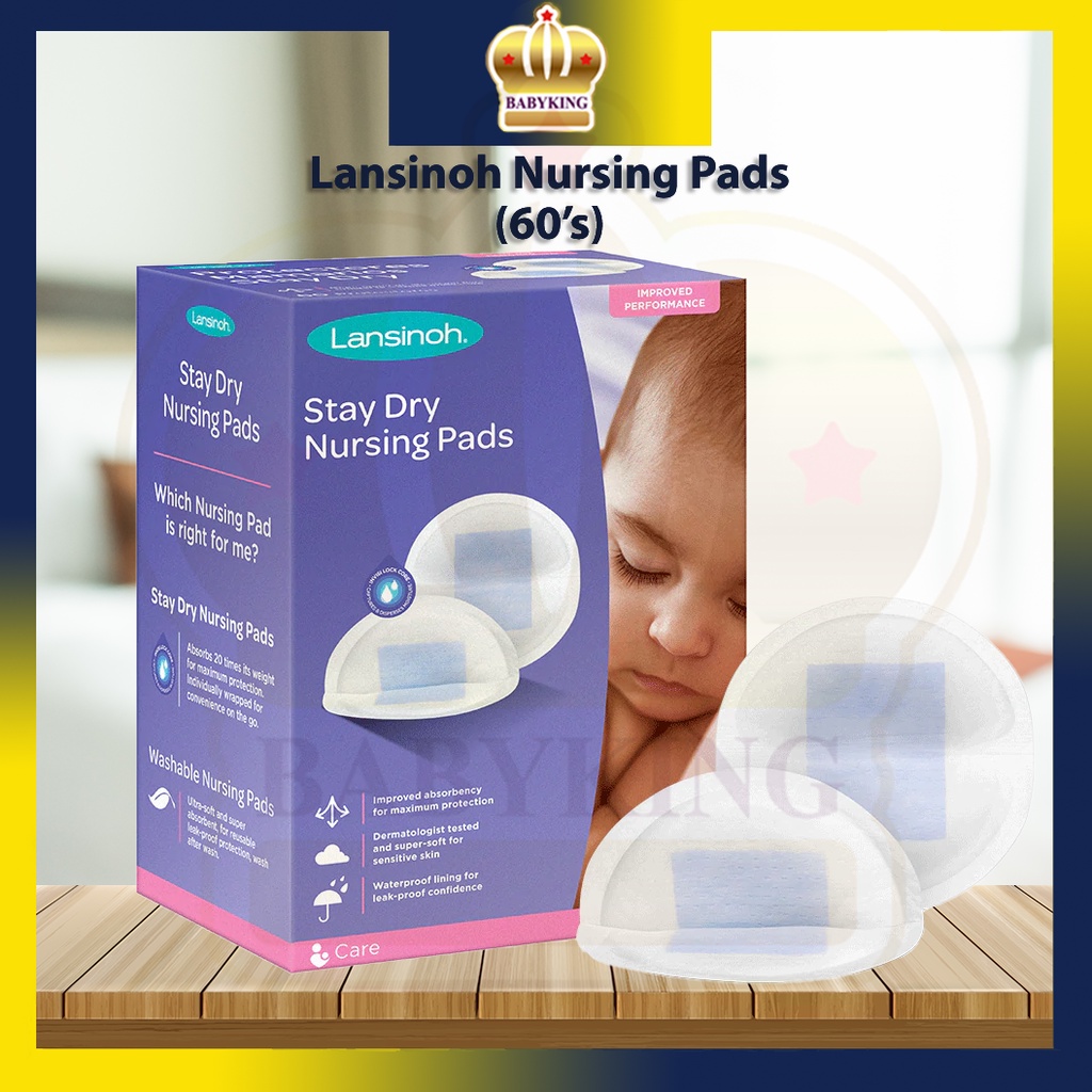 Original Lansinoh Disposable Breast Pad Nursing Pads (60's) Shopee