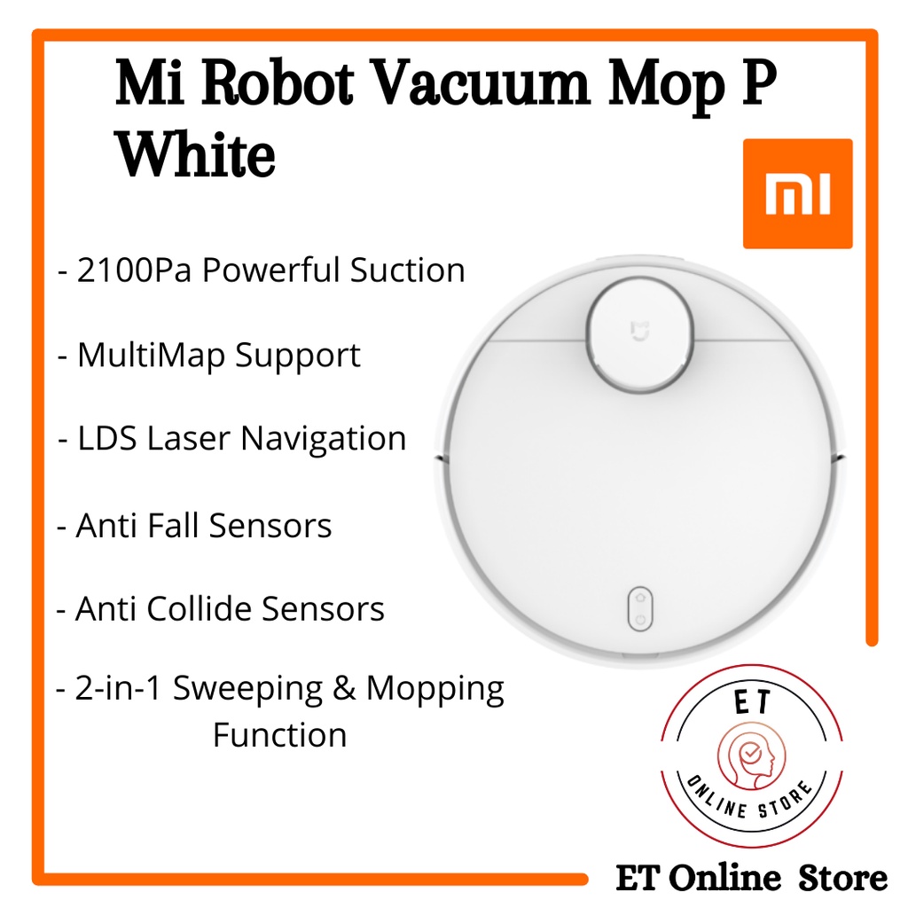 (Promotion) Xiaomi Mi Robot Vacuum Mop P, Sweep & Mop, Strong Suction ...