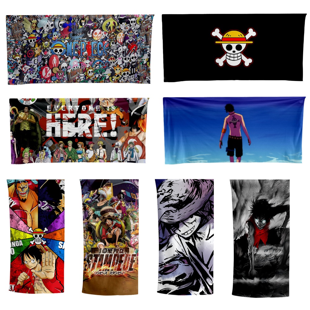 ONE PIECE Anime towel and bath towel for adults CUSTOMIZE TOWEL anime ...