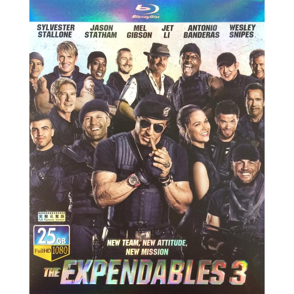 Blu-ray Movie The Expendables 3 (Import 25GB) (2014) | Shopee Malaysia