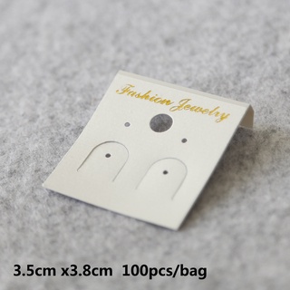 Hanging Necklace Cards Black 2x4 (100-Pcs)