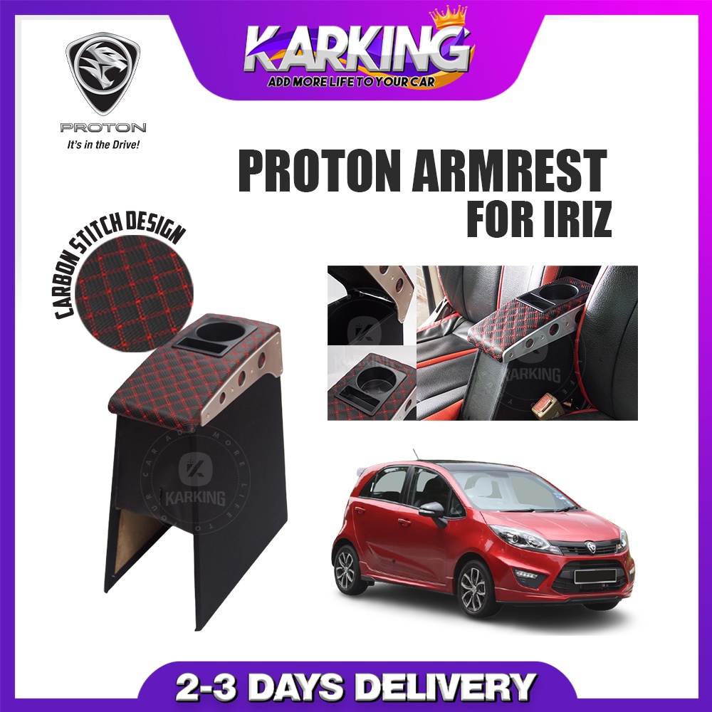 Proton Armrest Console IRIZ ISWARA PERSONA NEW BLM/FLX SAGA 2016 WAJA