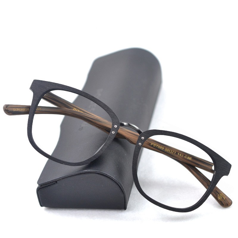 Mens wood hotsell frame glasses