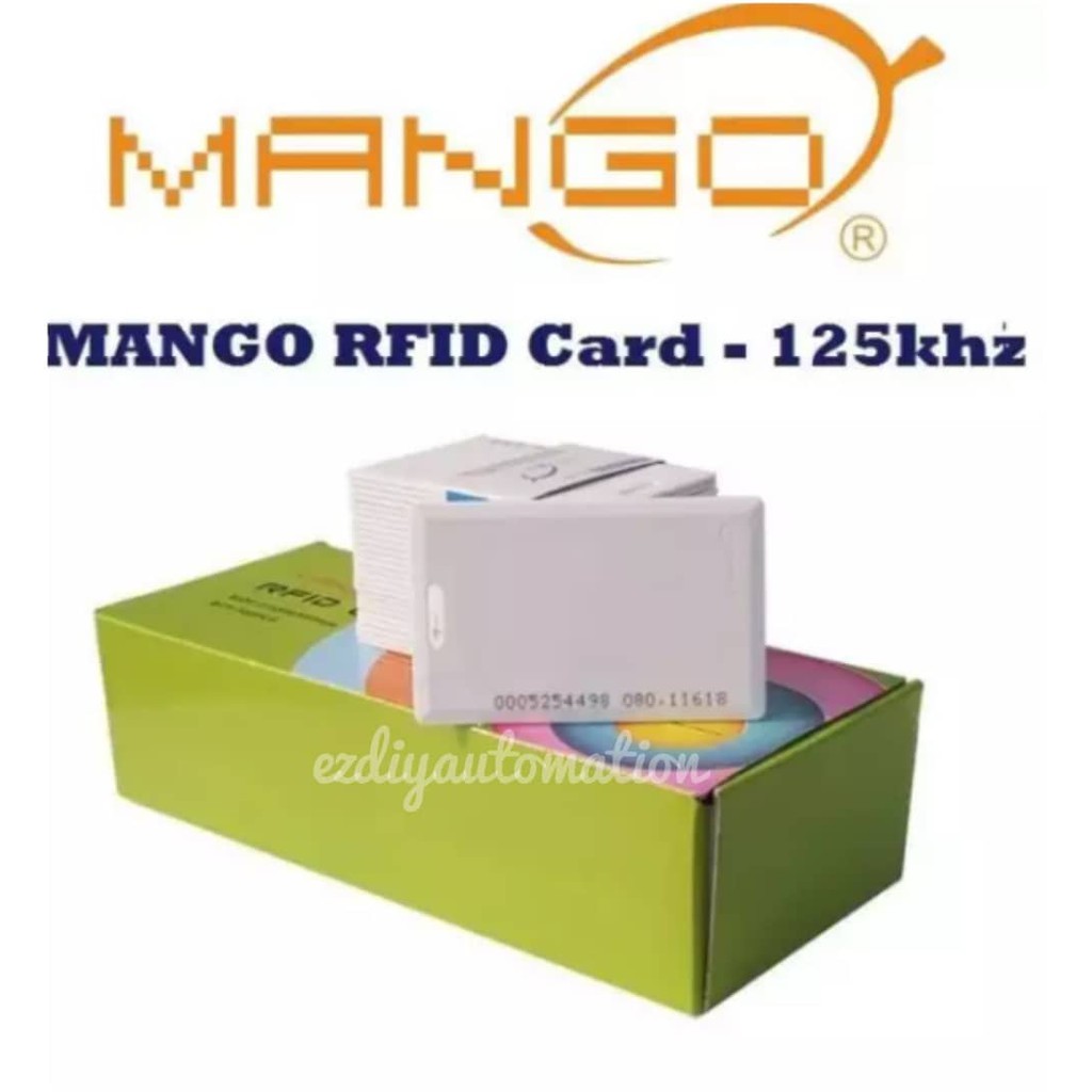 RFID 125Khz MANGO EM ID Kad Akses Pintu 1.8mm dengan nombor siri ...