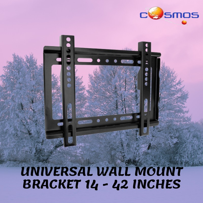 UNIVERSAL FIXED WALL MOUNT BRACKET 14 42 INCHES Shopee Malaysia