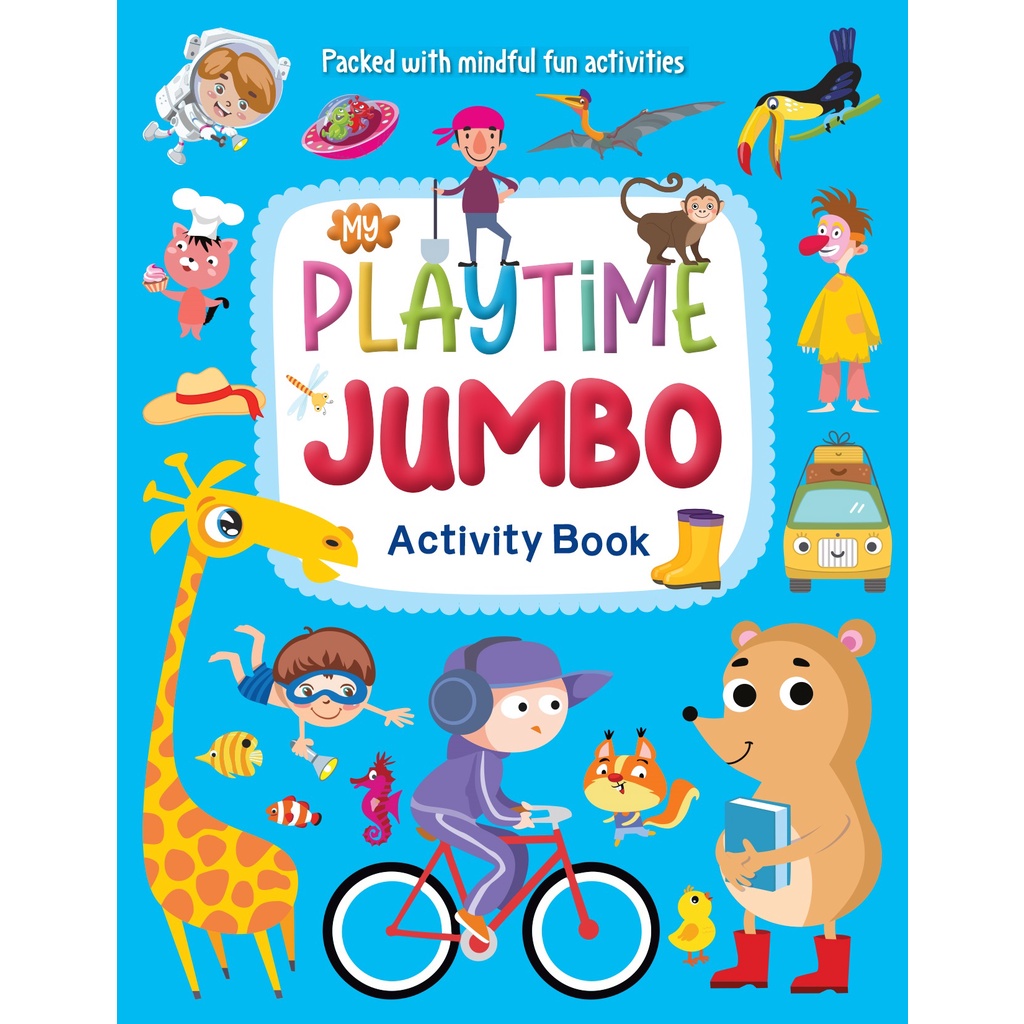 BUKU AKTIVITI My Playtime Jumbo Activity Book | Shopee Malaysia