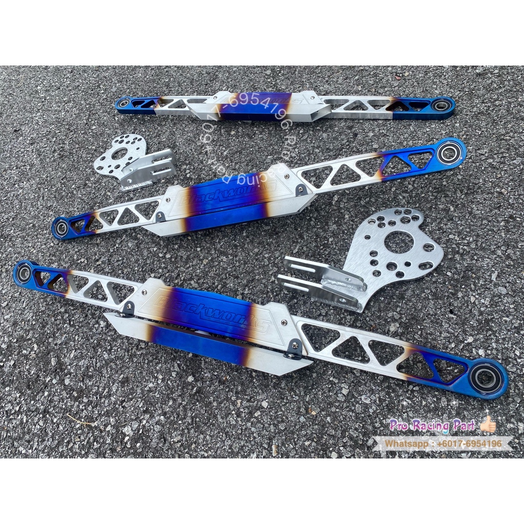 Thailand ASR Gold BlackWorks Subframe Lower Bar Universal Vios City ...