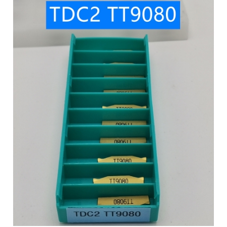10pcs TDC2 TDC3 TDC4 TT9030 TT9080 Carbide Insert Grooving Carbide ...