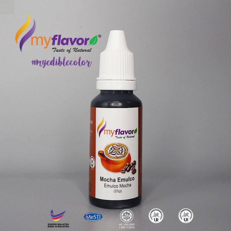 MyFlavor Edible Food Emulco/Flavour 25g Each My Flavor Halal Perisa ...