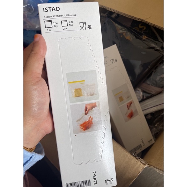 Ikea Plastik Zip 50pcs Shopee Malaysia
