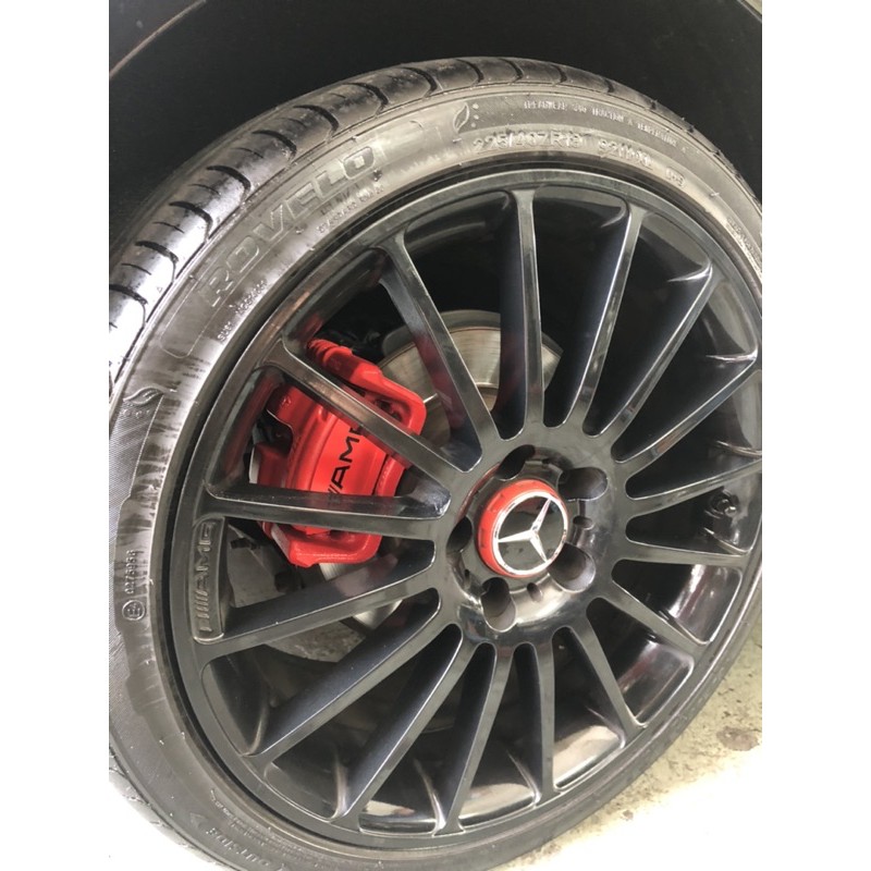 AMG rear brake caliper cover A/B/CLA/GLA w176 w117 x156 Shopee Malaysia