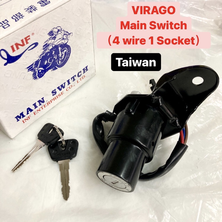 YAMAHA VIRAGO VIRAGO535 VIRAGO 535 1000 1100 SE MAIN SWITCH SUIS KUNCI 