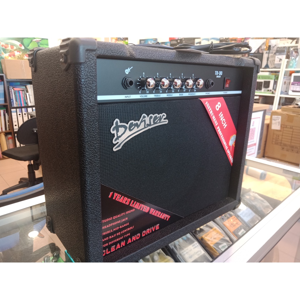 Deviser YX-TB-30 30W Bass AMP BK | Shopee Malaysia