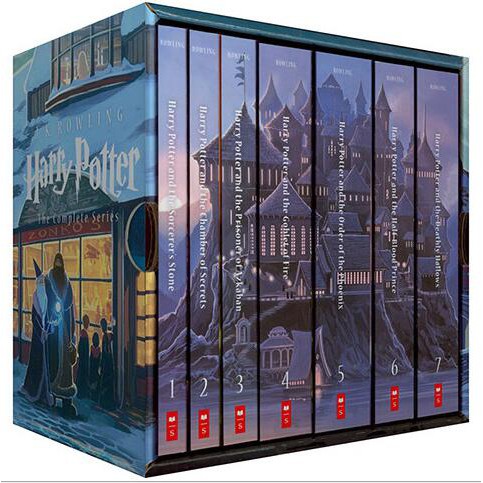 Harry Potter The Complete Series English Novel Fiction Story Book