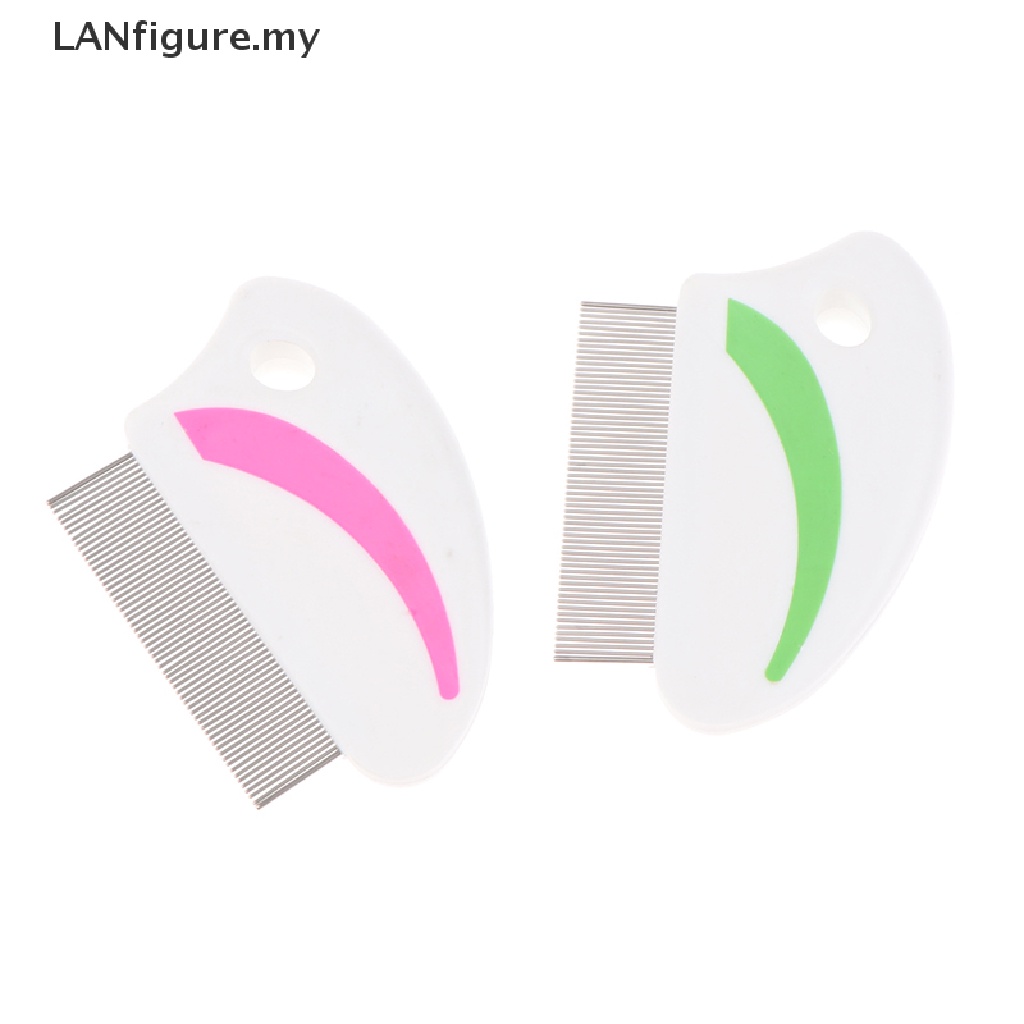 Lanfigure Pet Flea Straight Combs Remove Lice Dense Stainless Steel Photo Inspiration