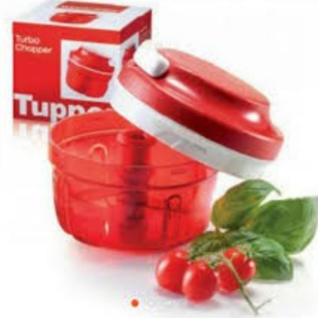 READY STOCK BEST PRICE Tupperware Turbo Chopper Red 300ml | Shopee Malaysia