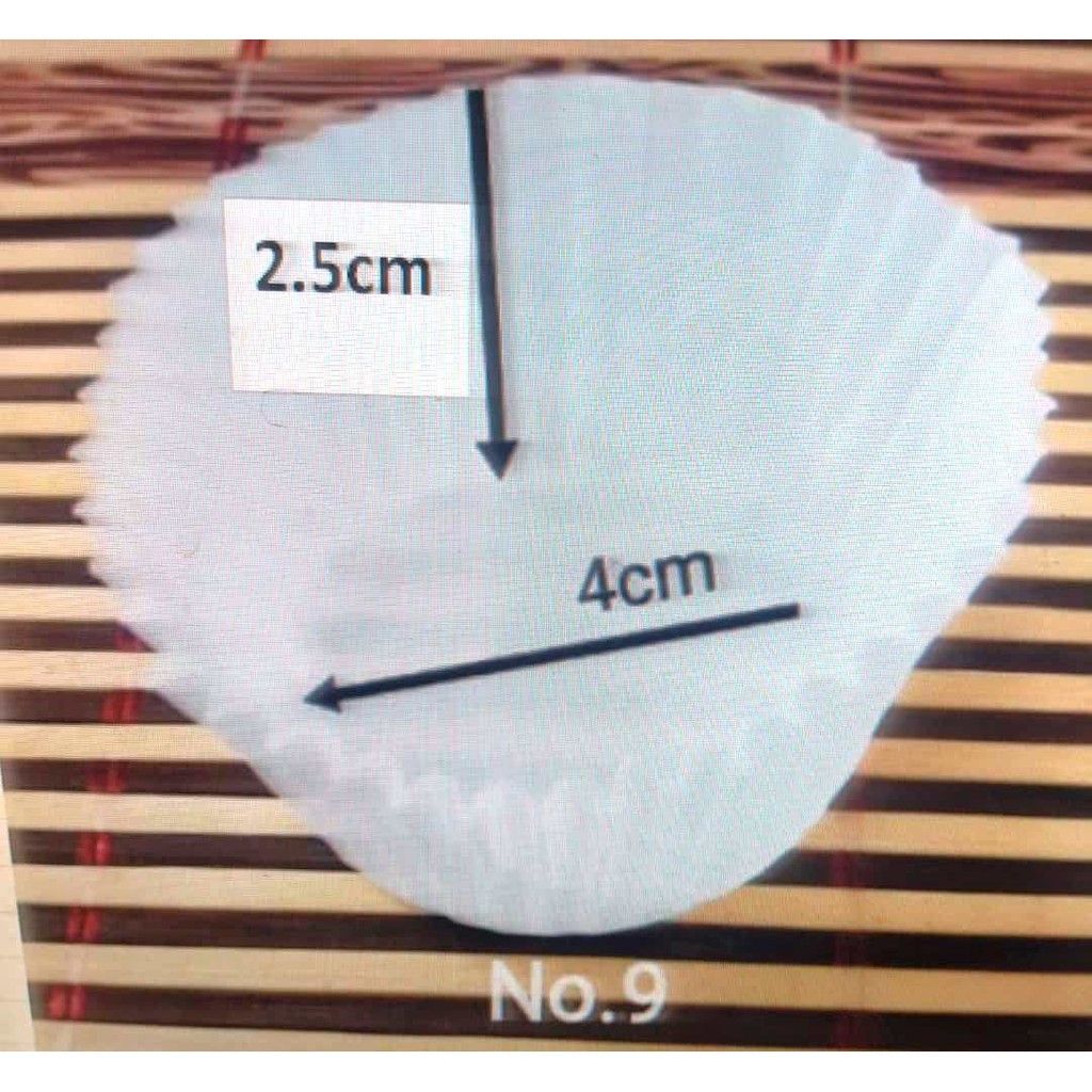 No9 Paper Cup White Muffin Cup Fa Goa 1000 pcs/roll 白色烘焙纸托/纸杯 | Shopee ...