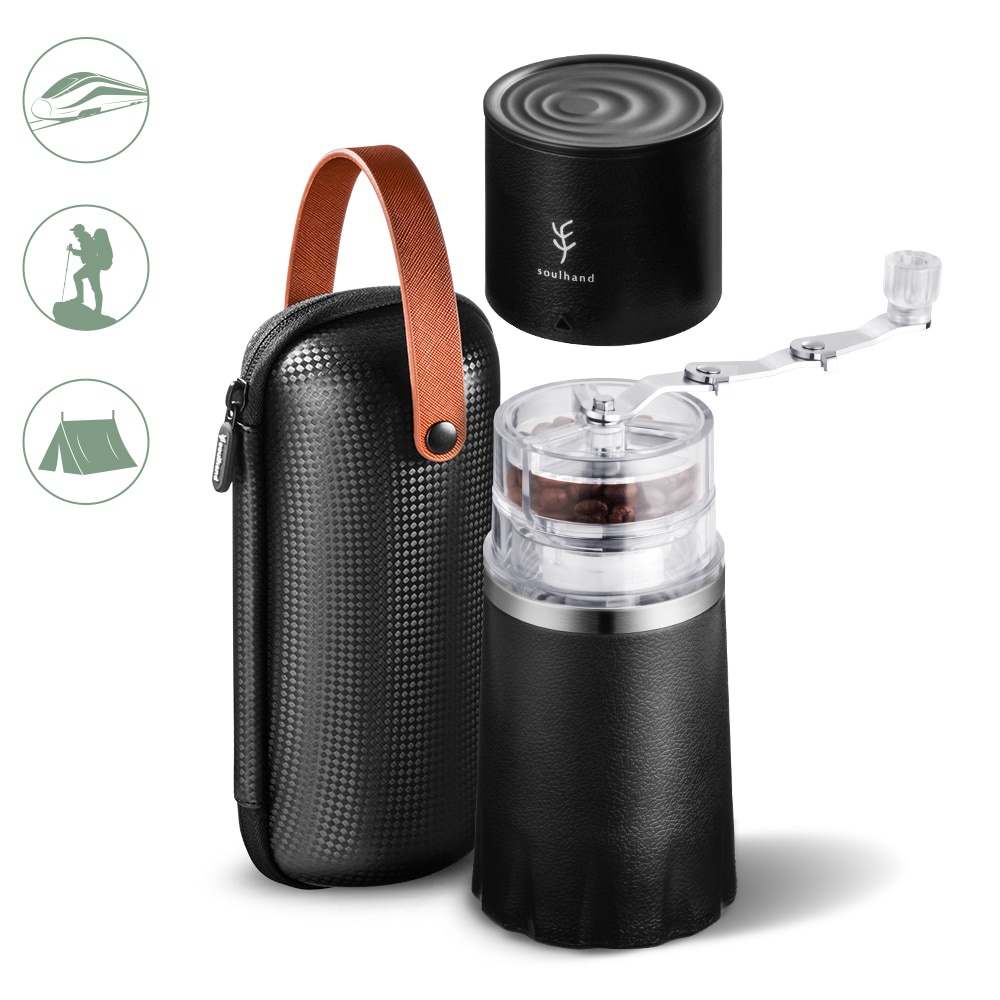 Portable Coffee Maker Travel Mug Pour Over Coffee Pot Allinone With Grinder Filter Cold Brew