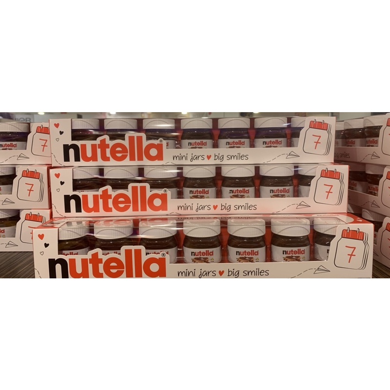 💥ready Stock💥nutella Mini Jar 7 Pcs X 30g 210g Shopee Malaysia