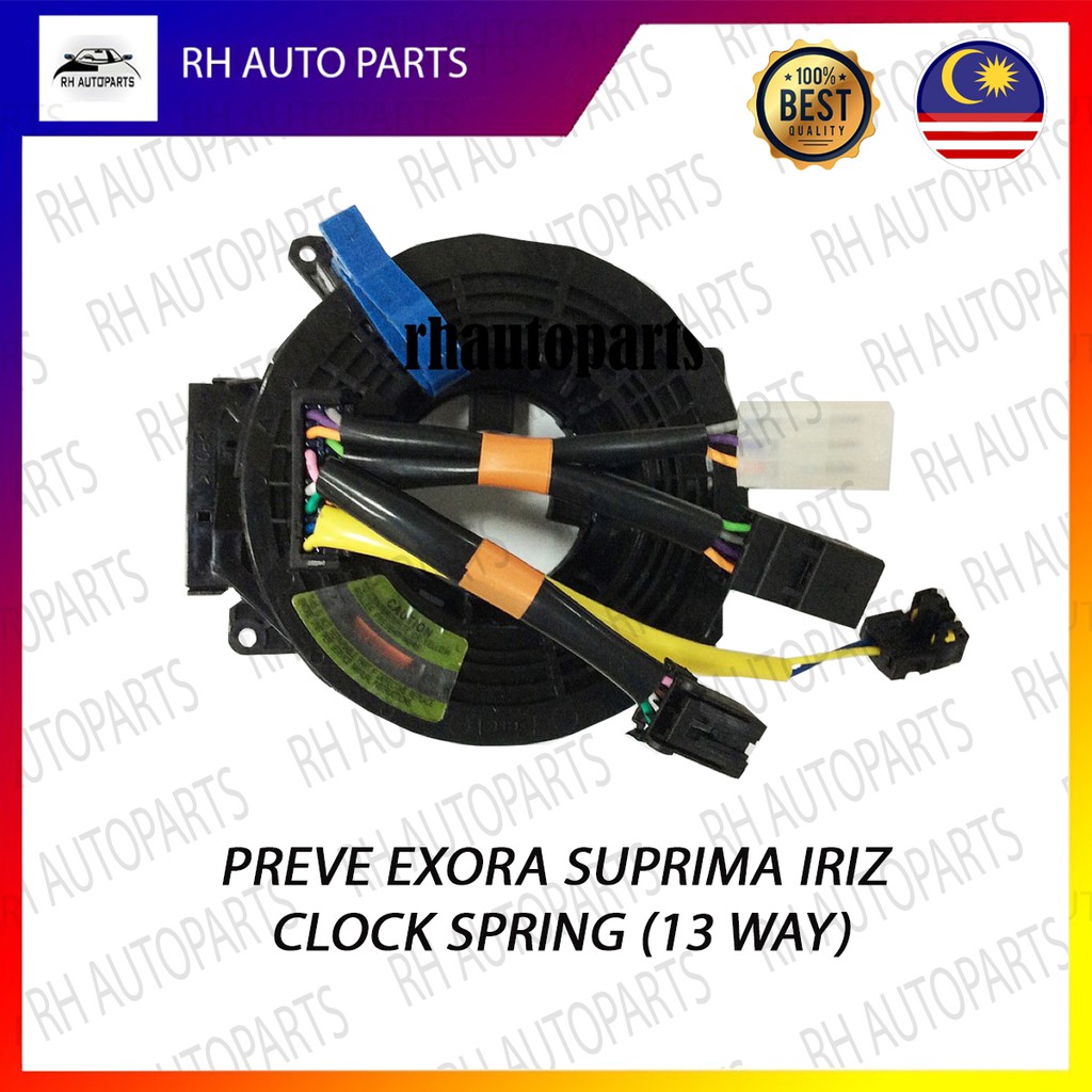 PW950816 PROTON PREVE EXORA SUPRIMA IRIZ 13 WAY Clock Spring spiral ...