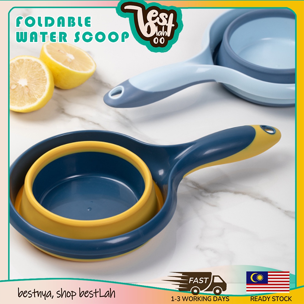 Water Ladle Plastic Bath Dipper Kitchen UPKOCH Collapsible s - 2 Pack ...
