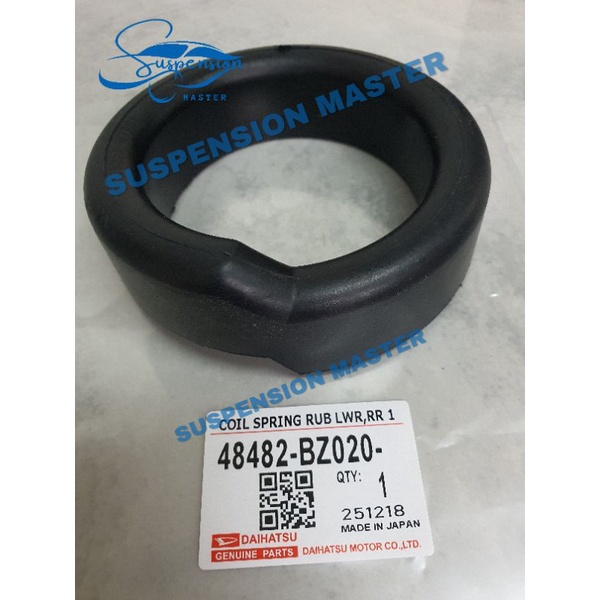 REAR COIL SPRING RUBBER UPPER / LOWER 0.3 /0.7/1/2 INCH - PERODUA MYVI ...
