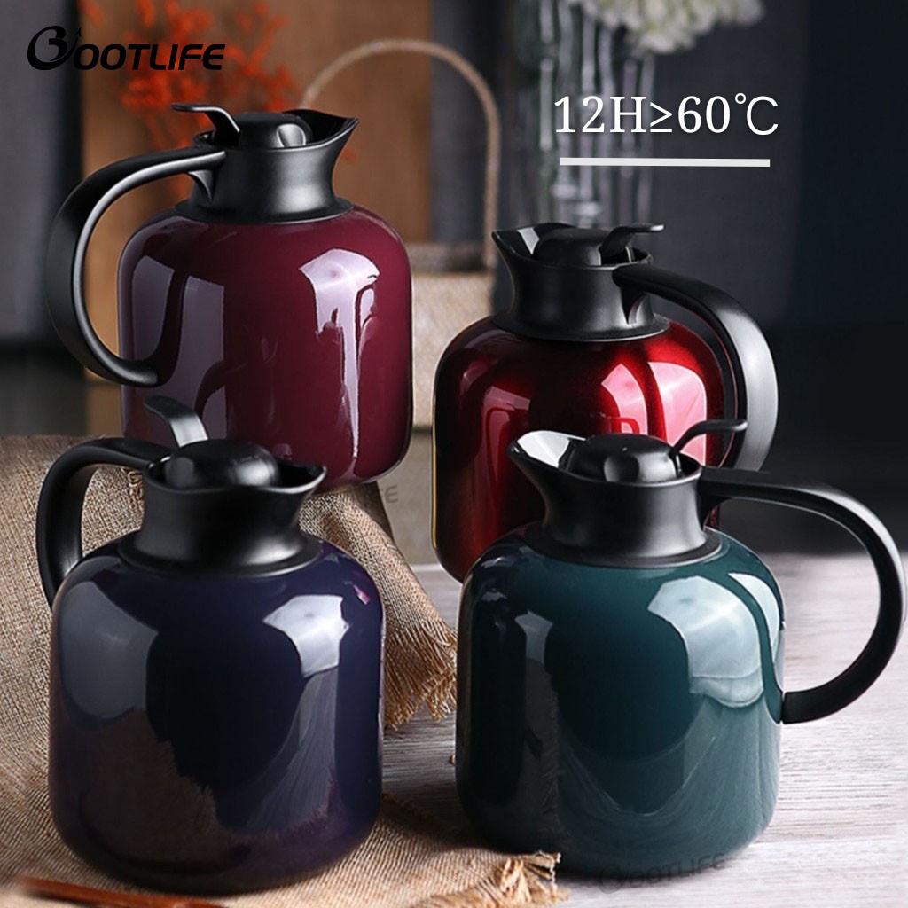 SLUKA Home Office Cafe Thermos Vacuum Flask Insulated Hot