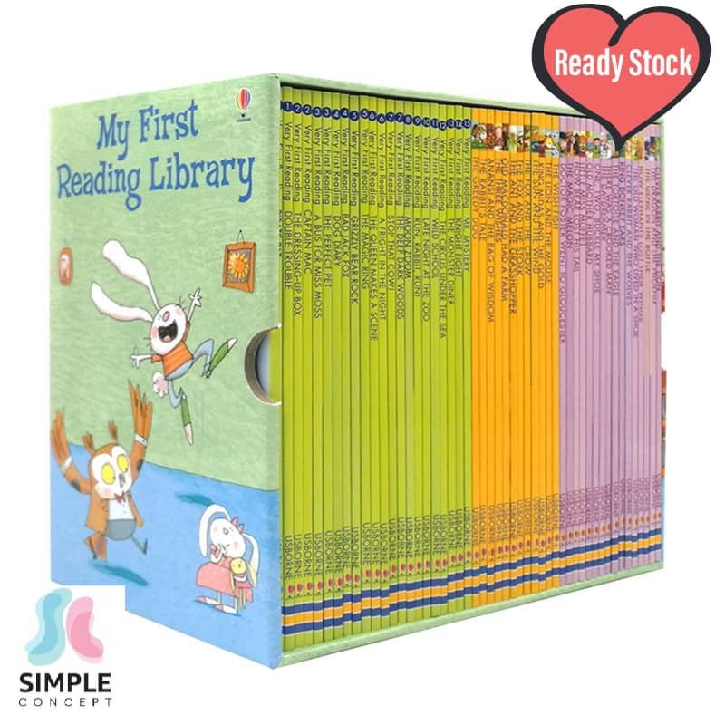 Usborne My First Reading Library (50 Books in a set) | Shopee Malaysia