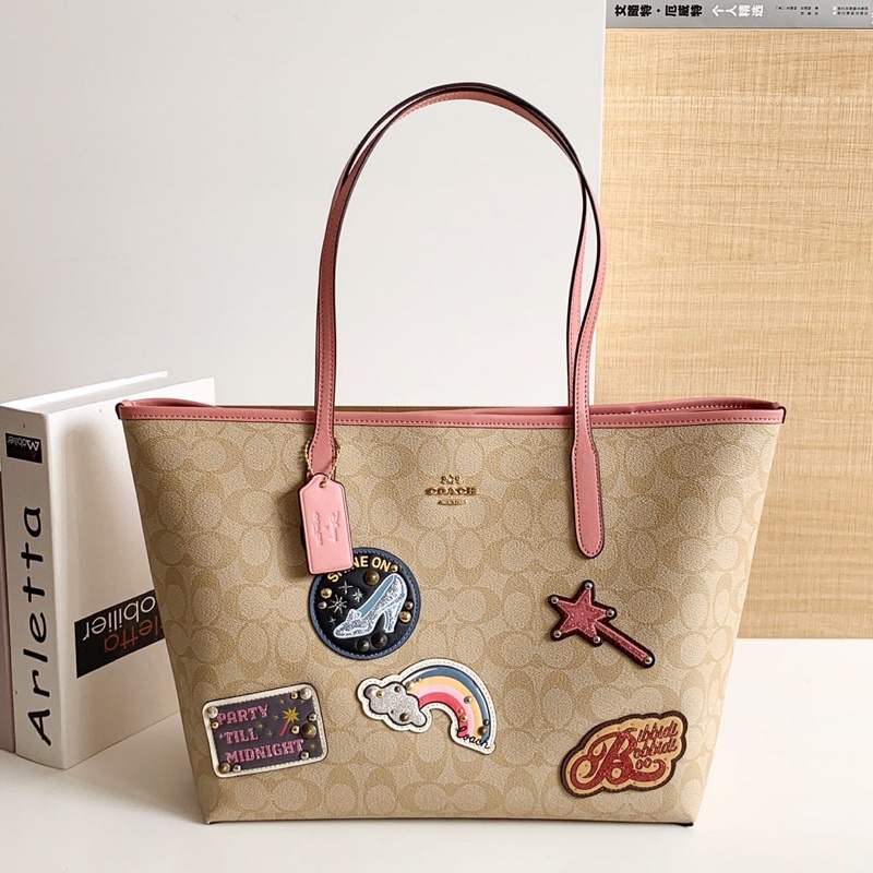 Coach x disney tote bag sale