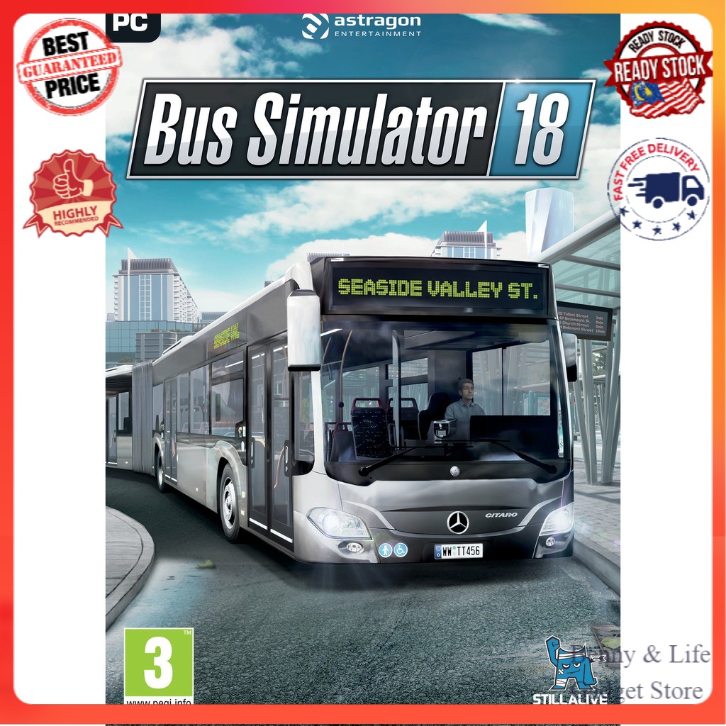 Bus Simulator 18 / 2018 Offline with DVD - PC Games | Shopee Malaysia