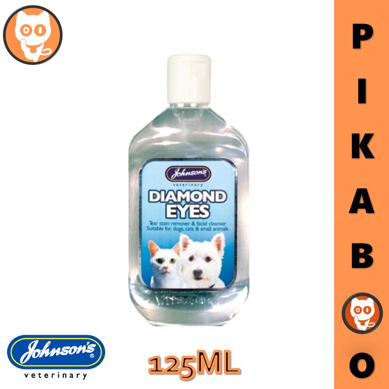 Johnson s Diamond Eyes Tear Stain Remover 125ML Pet Grooming Shopee Malaysia