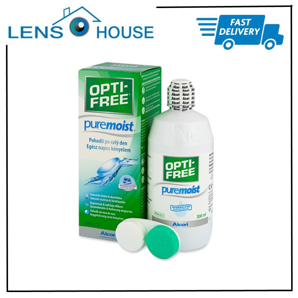 Opti Free Pure Moist Solution 300ml | Shopee Malaysia