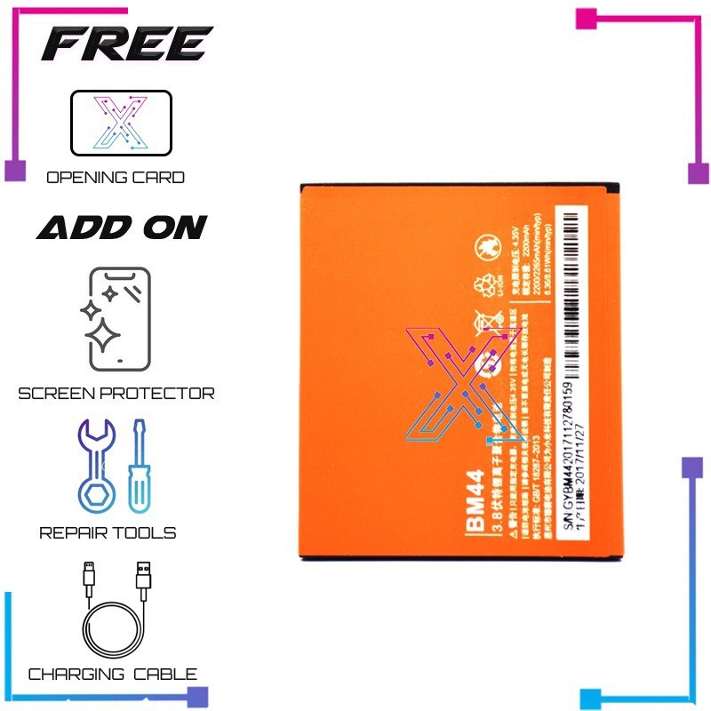 Battery Bateri BM44 For REDMI 2 (2200 mAh) | Shopee Malaysia