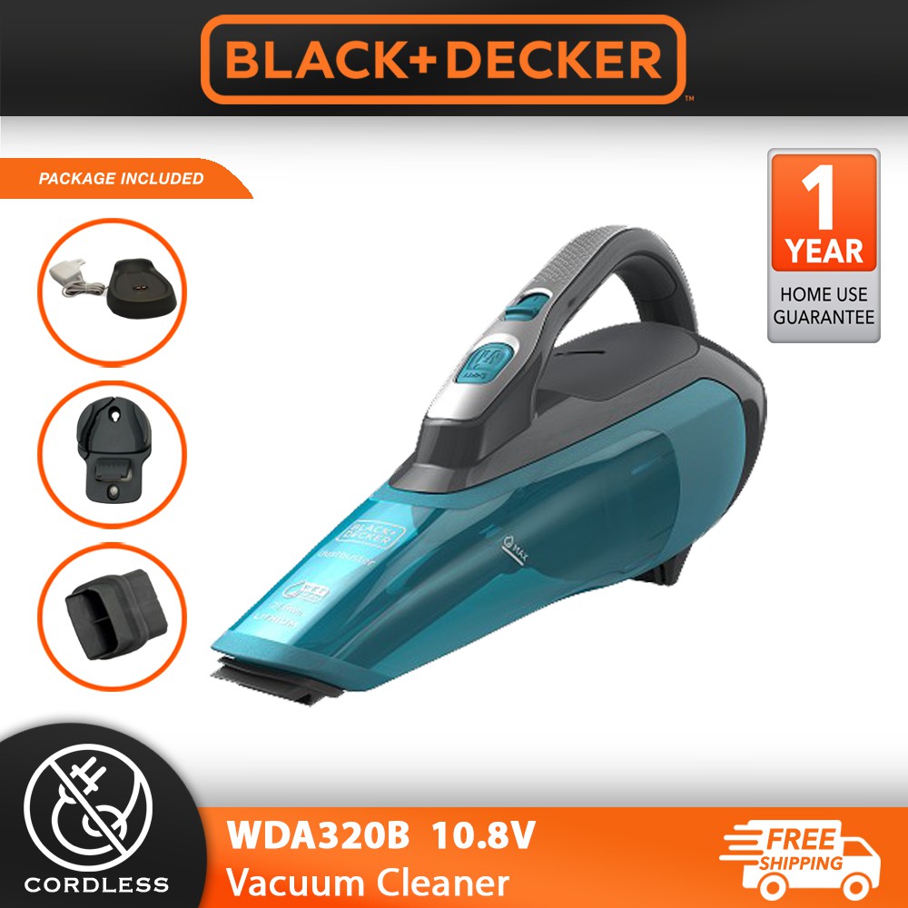 Black and Decker 10.8V Wet and Dry Lithium-ion Dustbuster Cordless