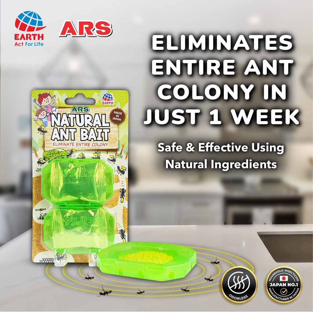 ARS Natural Ant Bait 2 Sets Ant's Favorite Food Natural Attractions