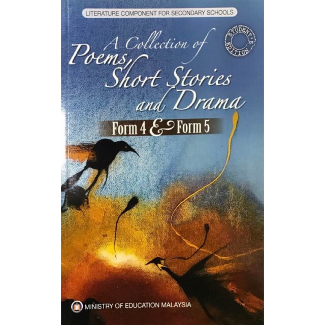 Buku Teks A Collection Of Poems Short Stories And Drama Form 4 & 5 ...