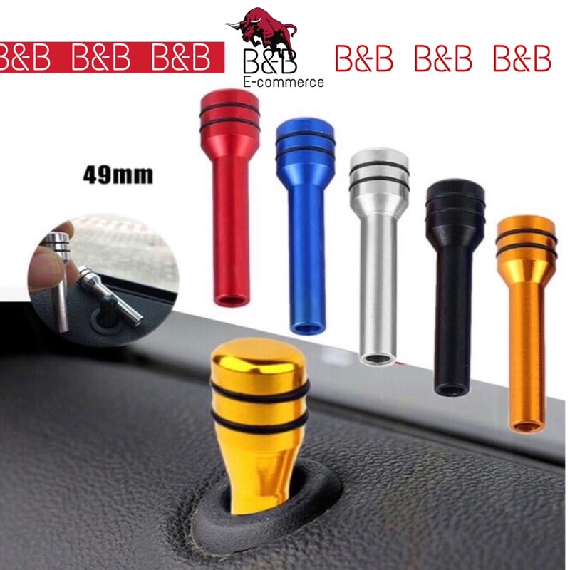 1pcs Universal Aluminum Interior Door Lock Knob Pins for Car Truck ...