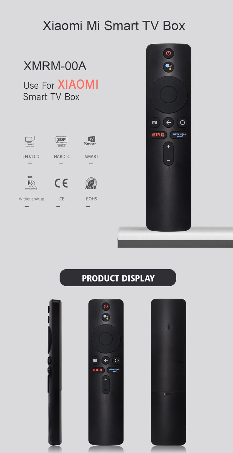 [24h Shipping] Voice Remote control XMRM-00A For Mi 4A 4S 4X Ultra HD ...